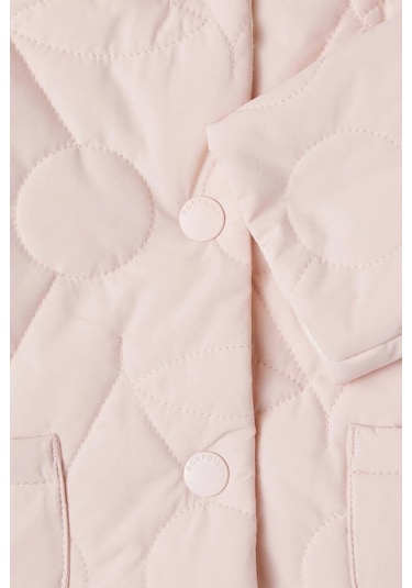 Bonpoint Baby Juno Kapitone Puf Kız Çocuk Montu Pembe M 36