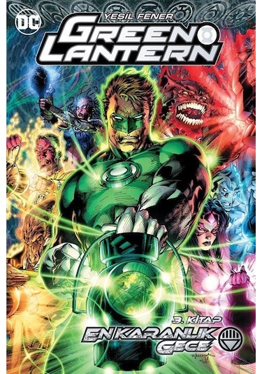 Green Lantern12 En Karanlık Gece 3 Kitap - Geoff Johns - Arka Bahçe Yayıncılık