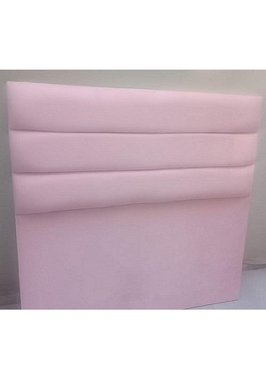 Dk El Yapımı Çift Kişilik Başlık Tay Tüyü Kumaş Toz Pembe 140 CM 1448bng90307