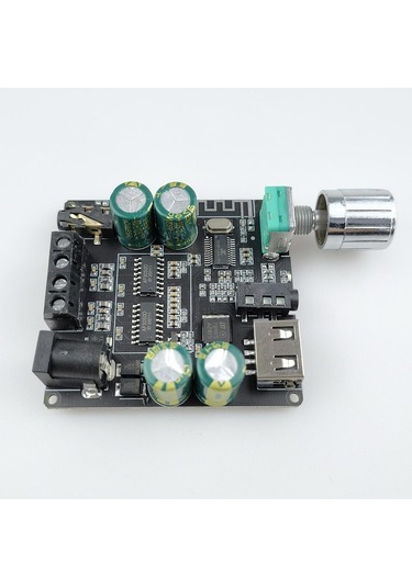 Jms 100 W Bluetooth 5.0 Dijital Güç Amplifikatörü Kurulu Aux Hoparlör 2.0 Ch