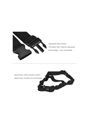 Maiyame Gopro Hero 7/6/5/4 Sjcam Yı Uyumlu, Ayarlanabilir, Ergonomik Siyah Spor Kamera Askılı Omuz Kayışı - El Serbest Kameralar İçin Dış Etkinlikler