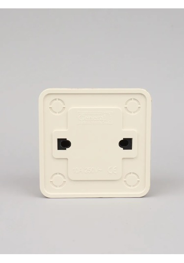 General Lighting Systems Tek Tuşlu Duvara Monte Dış Mekan Aydınlatmalı Anahtar 317007153