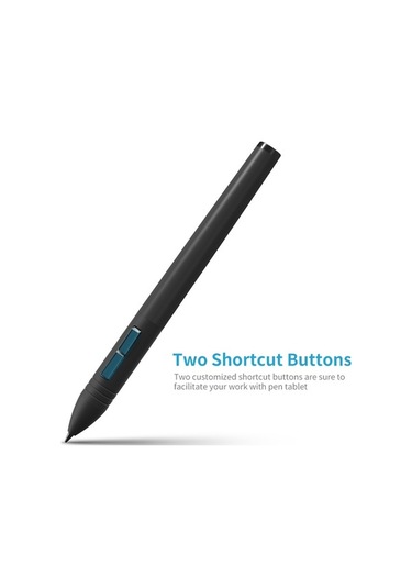 Novahub Huion Pen80 Şarj Edilebilir Elektromanyetik Rezonans Kalemi, 2 Prg. Düğmeli, Yeni 1060plus İçin