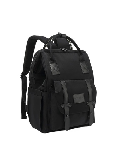 Unicomlife Dimute Shop Çok Fonksiyonlu Usb Anne Ve Bebek Çantı-beyaz Siyah