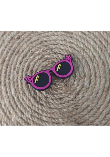 Terlik Ayakkabı Sandalet Tokası Silikon Gözlük Terlik Süsü Aksesuar