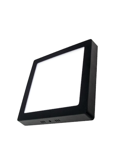 Maxled Mx-1066 12w Sıva Üstü Kare Led Panel Siyah Kasa 6500k Beyaz Işık Siyah