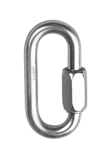 Singingrock Maillon Small Oval Çelik Karabina Vidalı Zinc-plated metal