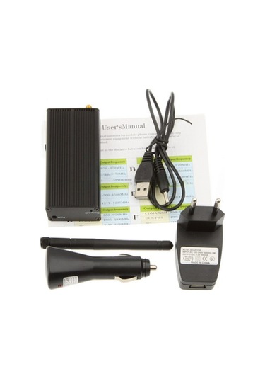 Sones 101b Siyah, Mini Taşınabilir Wifi/2.4g Sinyal Karıştırıcı Kapsama Alanı: 5 10 Metre Siyah