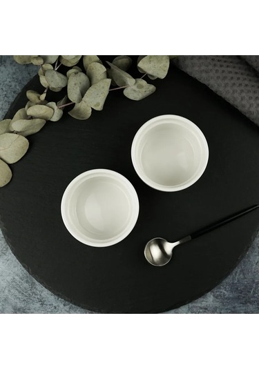 P.l. Proff Cuisine Sosluk Seti Beyaz Porselen 70 Ml 6,8 Cm 2 Parça 276150934 Beyaz