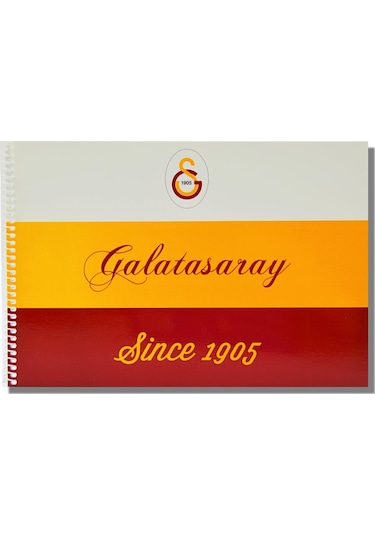 Galatasaray 17x24 15 Yaprak Karton Kapak Spiralli Resim Defteri 463637