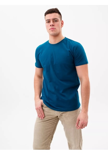 Grace Pamuklu 3'lü Set Temel Düz Renkli Tişört 212422195 Hardal Rengi