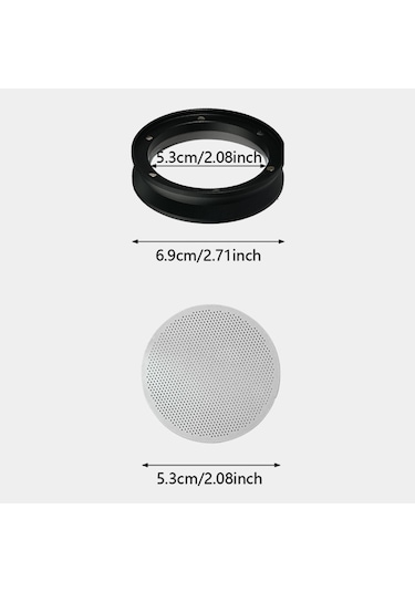 Suntek Portafiltreler Için Dayanıklı Manyetik Dozaj Siyah-53mm Siyah 53mm