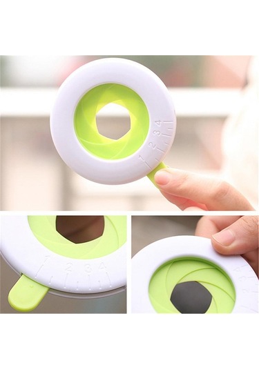 Sones 2 Adet Ayarlanabilir Makarna Erişte Ölçü Sınırlayıcı Araçları Ayarlanabilir Porsiyon Kılavuzu