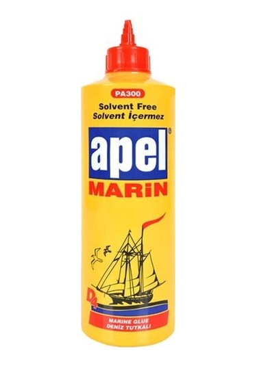 5 Adet Apel Marin Poliüretan Suya Dayanıklı Deniz Tutkalı 600 Ml
