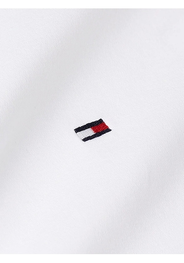 Tommy Hilfiger Mw0mw33202 Luxury Erkek Tişört Beyaz