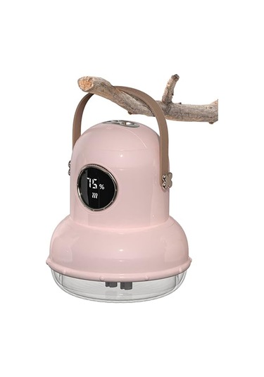 Icarer Ailesi If-js01 Usb Şarjlı Masaüstü Gece Lambası Çift Spreyli Nemlendirici, Renk: Pembe Dijital