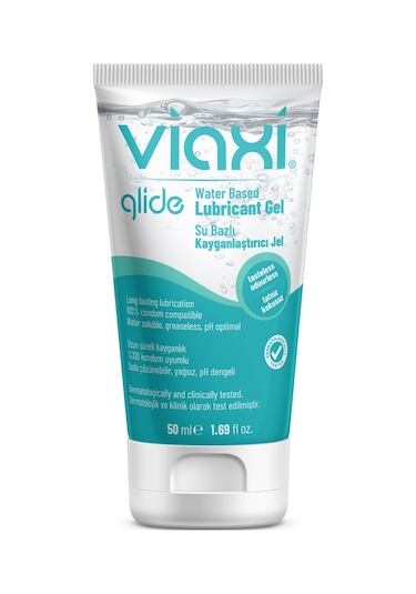 Viaxi Glide Su Bazlı Kayganlaştırıcı Jel 50 ML