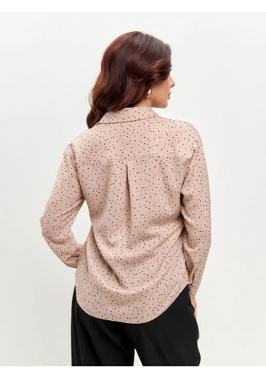 Kornet Şık Oversize Uzun Kollu Ofis Bluzu 293858387