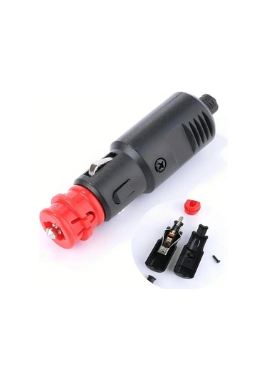 Ic-246b-7 Çakmak Fişi Ledsiz Sigortalı - Avrupa Tipi