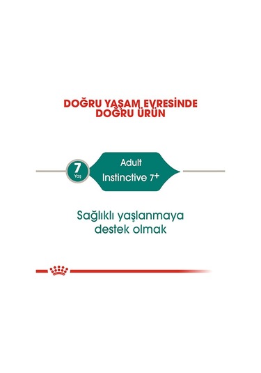 Royal Canin İnstictive +7 Yaşlı Gravy Kedi Konservesi 12x85 Gr