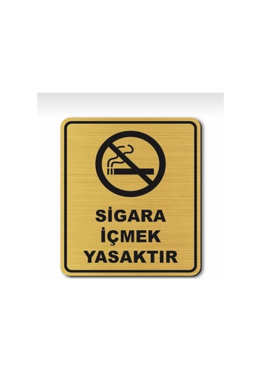 Sigara Içmek Yasaktır Kapı Duvar Uyarı - Yönlendirme Levhası (536748928)