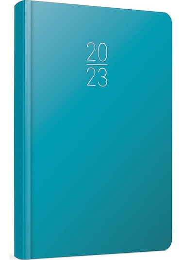 Gıpta Ajanda 20x28 122 Eck Haftalık 2023 Turkuaz Renk