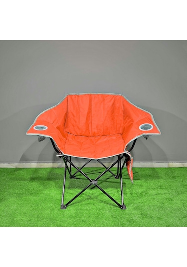 Argeus Nevgrande Comfort Katlanabilir Kamp Sandalyesi Turuncu
