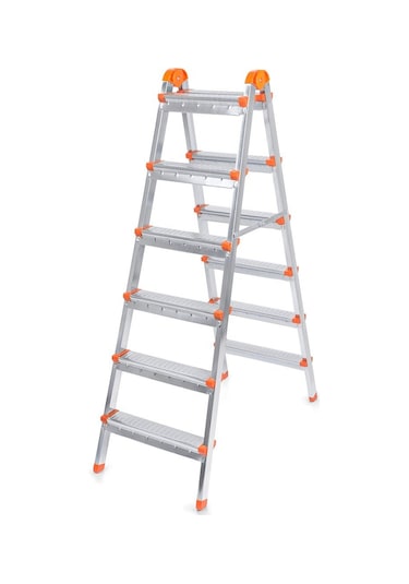 Doğrular Çift Çıkışlı 6+6 Metal Merdiven MCG12506
