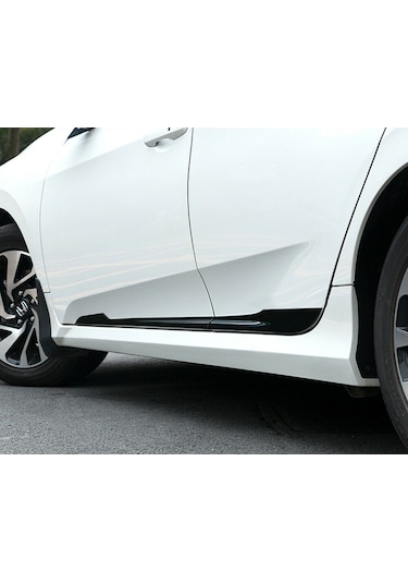 Honda Civic Fc5 Fk7 Yan Kapı Alt Çıtası Parlak Siyah