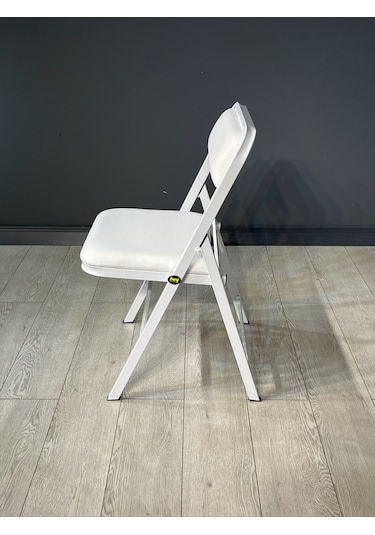 Hey 2'li Katlanır Kamp Sandalyesi Piknik Sandalyesi Beyaz