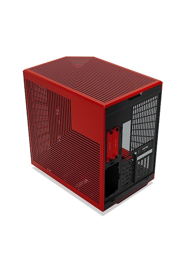 Hyte Y70 Touch Black Cherry Temperli Cam Usb 3.2 E-atx Dual Chamb Bilgisayar Kasası