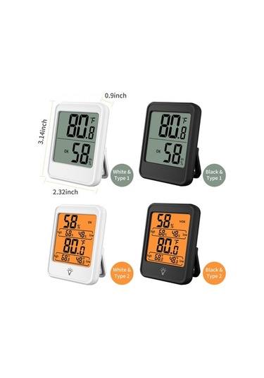 Yulong Reedark "büyük Ekranlı Dijital Termometre Higrometre - İç