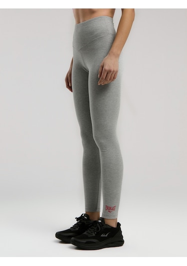 Everlast Ever Essentials Gri Melanj Kadın Tayt Gri Melanj