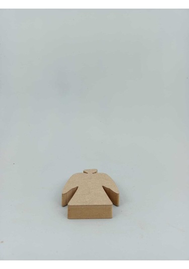 Na Neşeli Ahşap 25cm Ahşap Melek Figürü Model Neseliemelek123490
