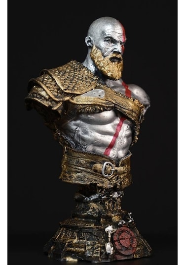 God Of War Kratos Büst, God Of War Ragnarök Kratos