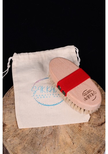 Şık Kalıp Doğal At Kılı Selülit Fırçası