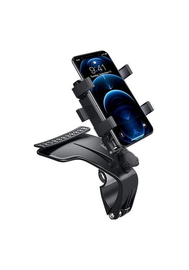 Pazly 360 Dönebilir Araç Tutucu, Tüm Telefonlara Uyumlu, Ayarlanabilir Stand Klipsi İphone Android İçin -