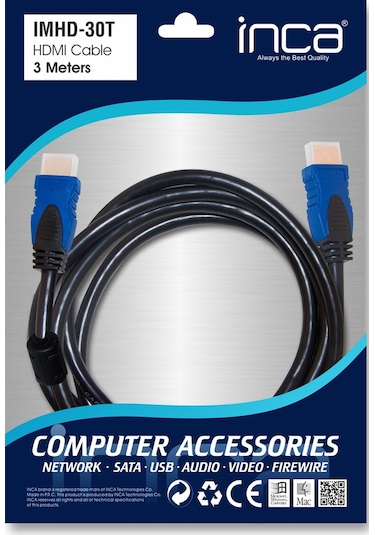 Inca IMHD-30T 4K HDMI Kablo 3 MT