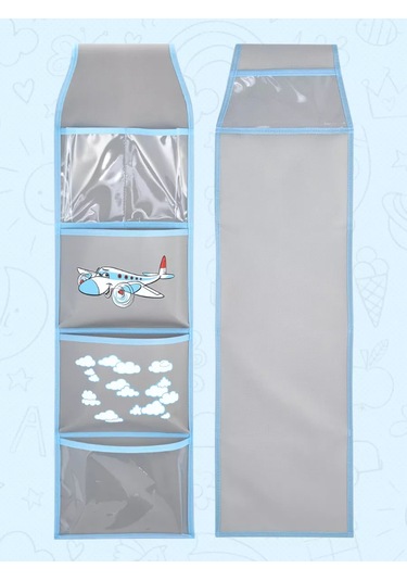 Okkey Anaokulu İçin Dolaplarda Cepler 74678669 Gri