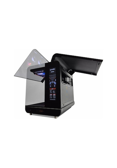 Quadro Qx100 Eagle Usb 3.2 Rgb Atx Mid Tower Siyah Kasa