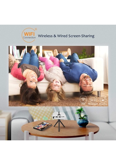 Vankyo Burger 101 Pico Wi-Fi Projeksiyon Cihazı