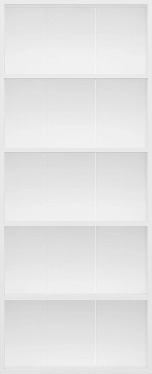 Adel 4 Raflı Kitaplık - Beyaz Beyaz