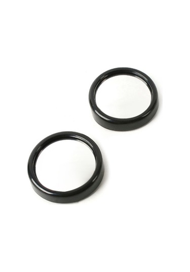 Qingmipy Araç İki Adet 360 Döner Kör Nokta Ayna, Geniş Açı Cam, Sürücü Güvenliği İçin Tepkiyen Azaltıcı, Kolay Kurulum