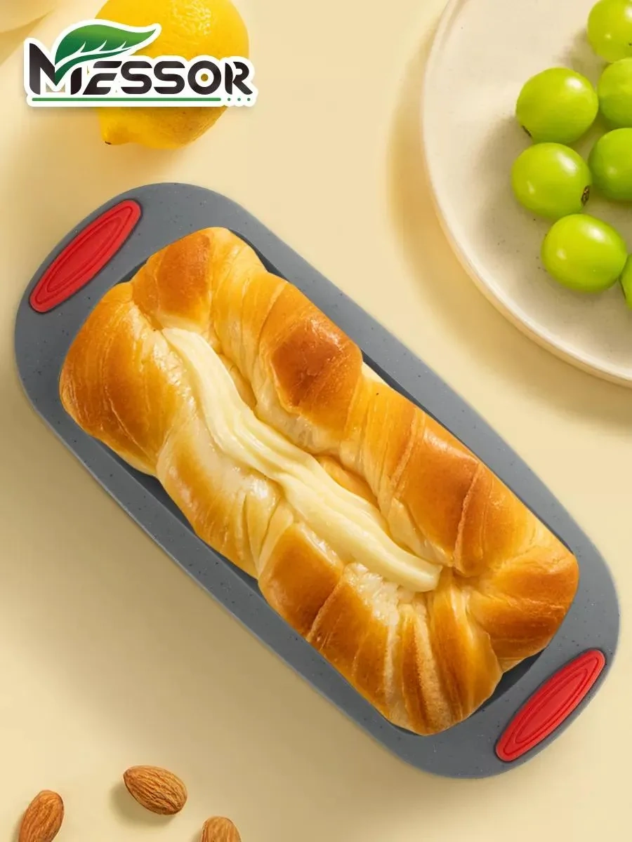 Messor Ekmek Ve Kek Yapımı İçin Silikon Kalıp 182928634 Gri
