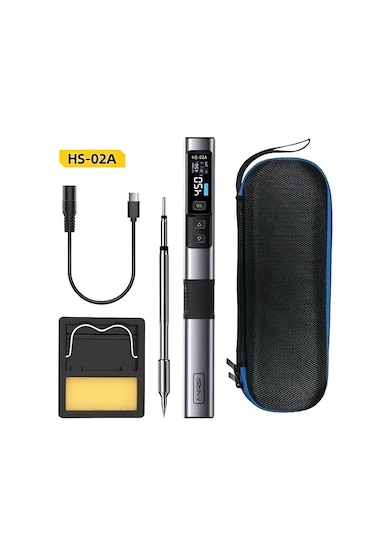 Fnırsı Hs-02a Dijital Oled Ekranlı 100w Akıllı Type-c Akıllı Kalem Havya