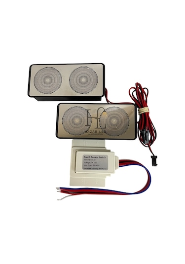 12 Volt 5 Amper 60 Watt Dokunmatik Touch Ayna Arkası Sensör Bluetooth Hoparlör Banyo Aynası Sensörü Beyaz