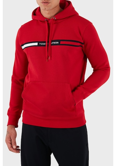 Tommy Hilfiger Erkek Sweat Mw0mw37361 Xld Kırmızı Kırmızı Tommy Hilfiger Erkek Sweat Mw0mw37361 Xld Kırmızı Kırmızı