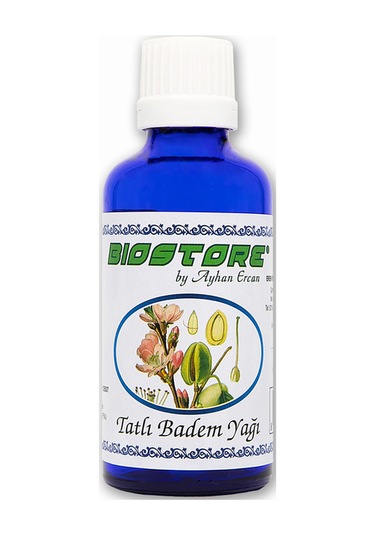 BioStore Soğuk Sıkım Tatlı Badem Yağı 50 ML