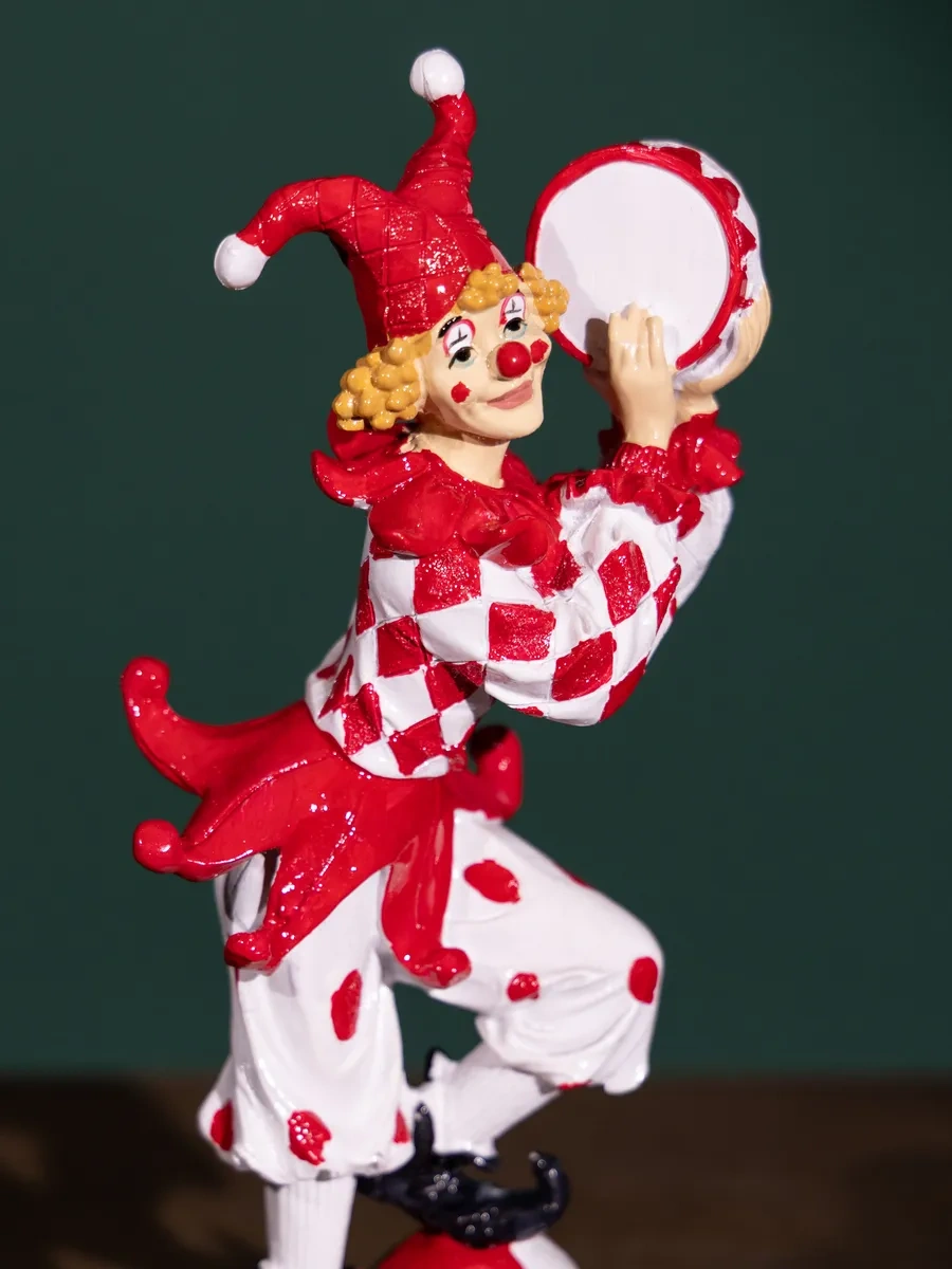 Lefard İç Dekorasyon İçin Figürü "palyaço" Biblosu 22.5 Cm 188578893