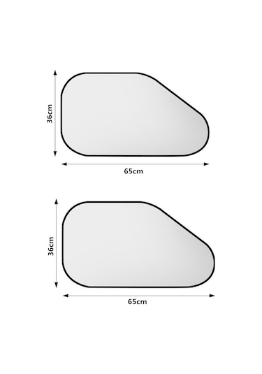 M İçin Katlanabilir Araba Ön Cam Güneşliği